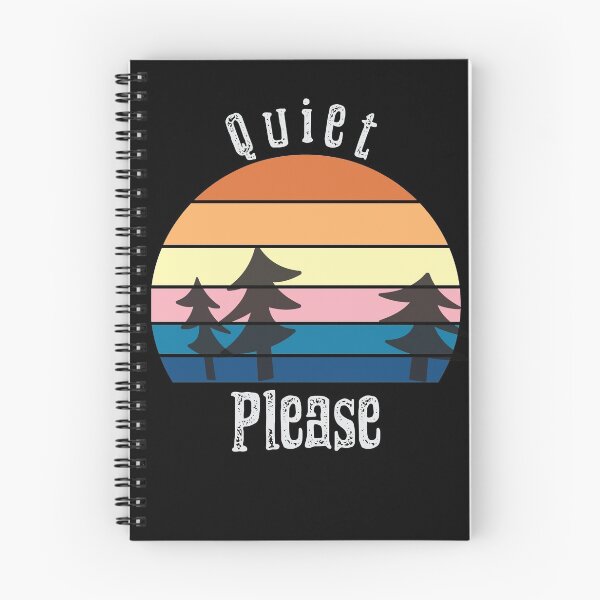 Item preview, Quiet Please designed and sold by Fiona-Lynn Designs.