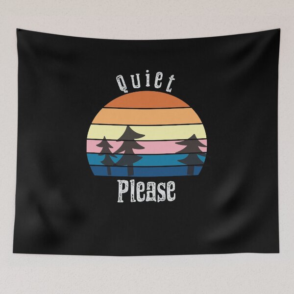 Item preview, Quiet Please designed and sold by Fiona-Lynn Designs.