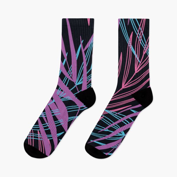 Item preview, Colorful palm botanical leaves designed and sold by BLMcreations.