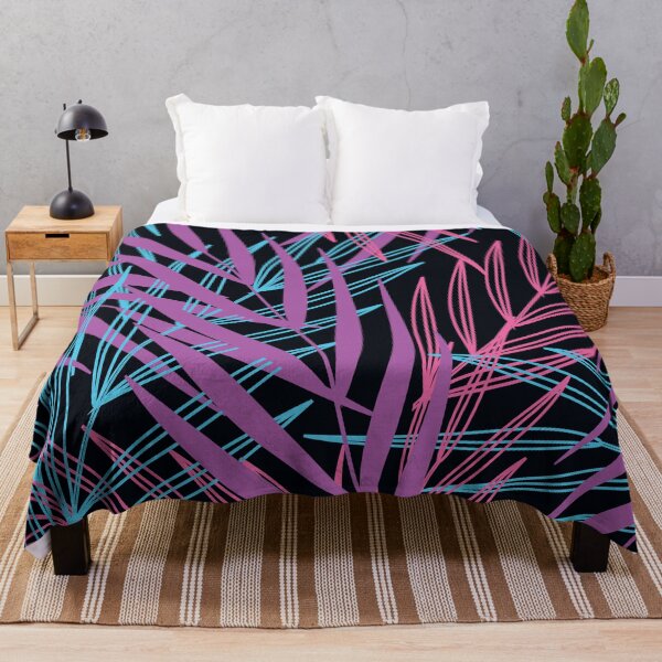Item preview, Colorful palm botanical leaves designed and sold by BLMcreations.