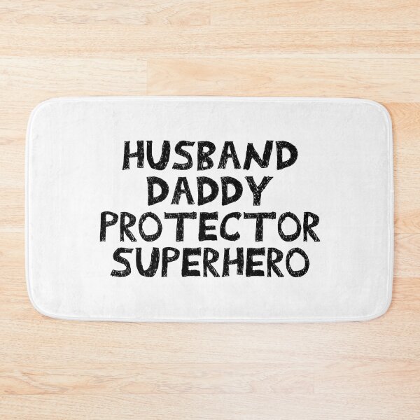 Item preview, HUSBAND DADDY PROTECTOR SUPERHERO designed and sold by Thavi.