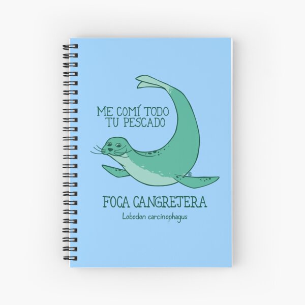 Crabeater Seal Spiral Notebook