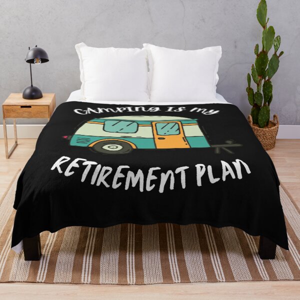 Item preview, camping is my retirement plan designed and sold by MIRORA.