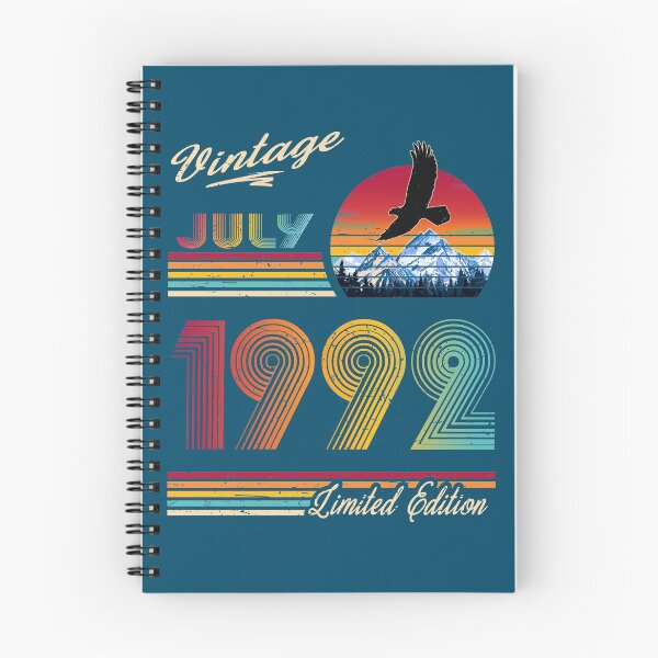 Item preview, July 1992 Birthday designed and sold by GreenSplash.