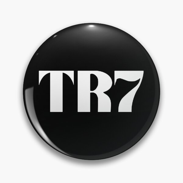 Item preview, Triumph TR7 - Glove box logo recreation - white on black designed and sold by CellularSong.