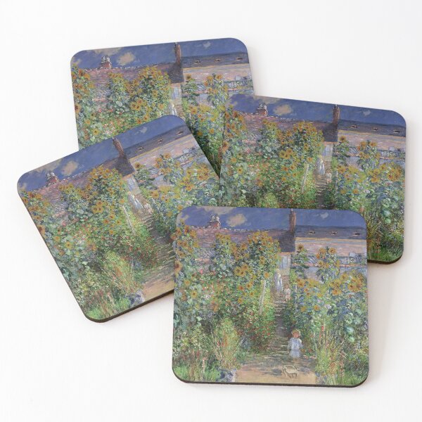 Item preview, Monet's Garden at Vétheuil (1880) - Claude Monet designed and sold by SALON DES ARTS.