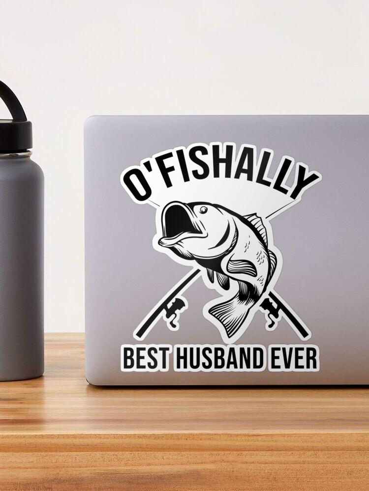 I Love My Wife funny Go Fishing LICENSE PLATE husband gift sign