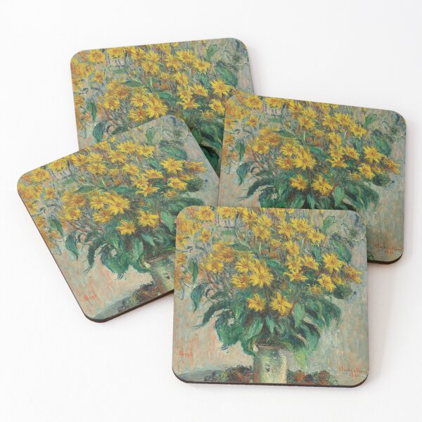 Item preview, Jerusalem Artichoke Flowers (1880) - Claude Monet designed and sold by SALON DES ARTS.