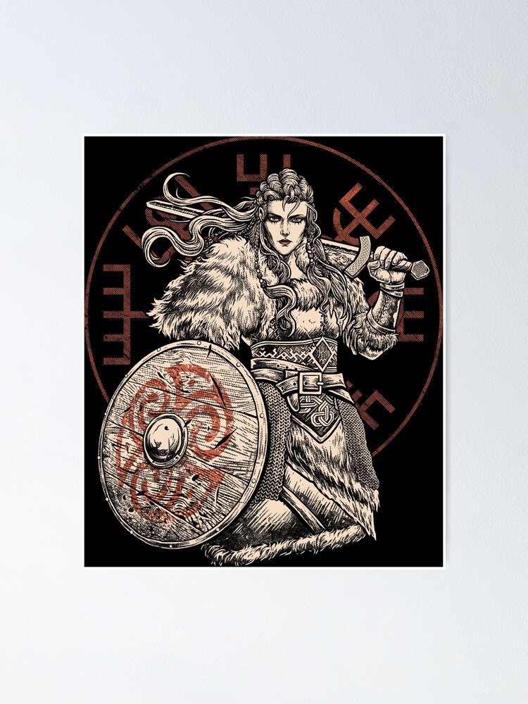 Poster Art: Viking Shieldmaiden  Warriors pictures, Poster art
