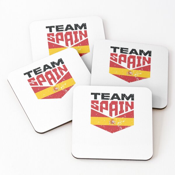 Item preview, Team Spain, Spanish Distressed Flag, Vintage Supporter designed and sold by ramenrose.