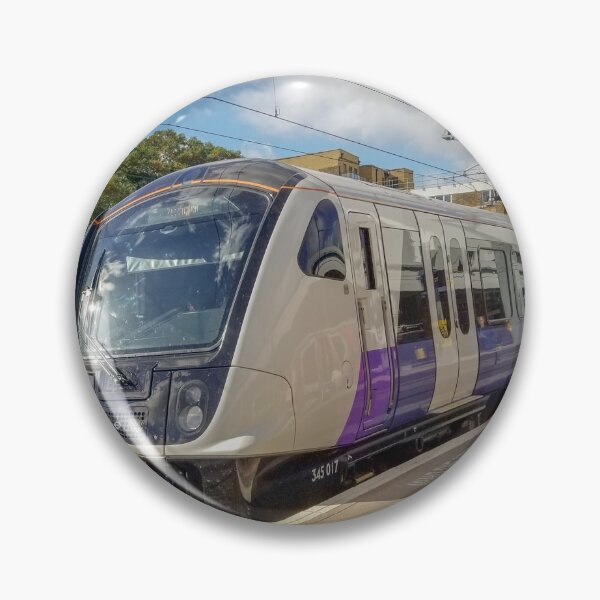 Artikelvorschau, Bombardier Class 345 Aventra Multi-Unit-Zug am Bahnhof Ealing Broadway entworfen und verkauft von James P Baldwin.
