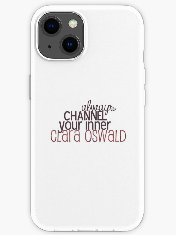 Channel Clara Iphone Case For Sale By Whovianways Redbubble