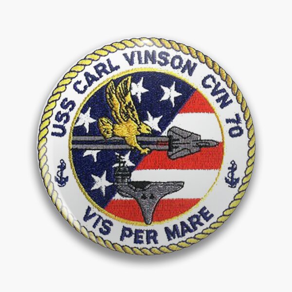 Item preview, USS Carl Vinson (CVN-70)  Crest designed and sold by Nikki SpaceStuffPlus.