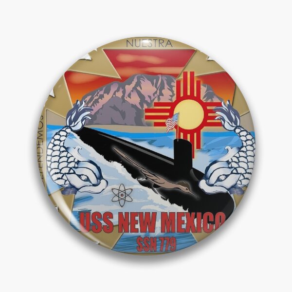 Item preview, SSN-779 USS New Mexico Logo for Dark Colors designed and sold by Nikki SpaceStuffPlus.