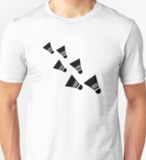 Badminton Shuttlecocks Unisex T-Shirt