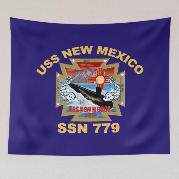 Item preview, SSN-779 USS New Mexico Logo for Dark Colors designed and sold by Nikki SpaceStuffPlus.