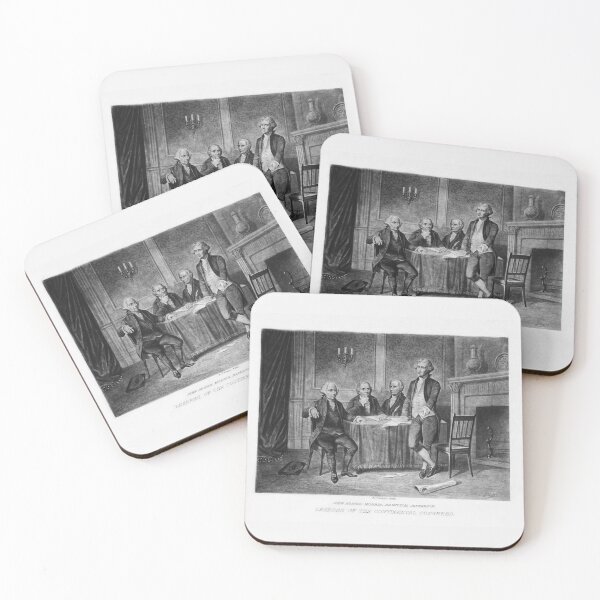 Item preview, Líderes del Congreso Continental - John Adams - Morris - Hamilton - Jefferson designed and sold by warishellstore.