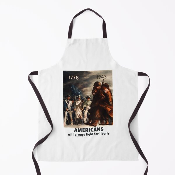 Item preview, Americans Will Always Fight For Liberty - WW2 Propaganda - 1943 designed and sold by warishellstore.
