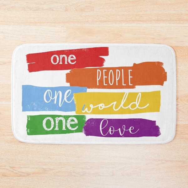 Item preview, One world. One Love designed and sold by Jan Weiss.