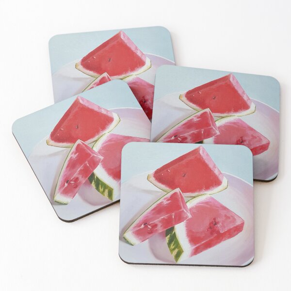 Item preview, Watermelon Slices Painting designed and sold by Emily Bickell.