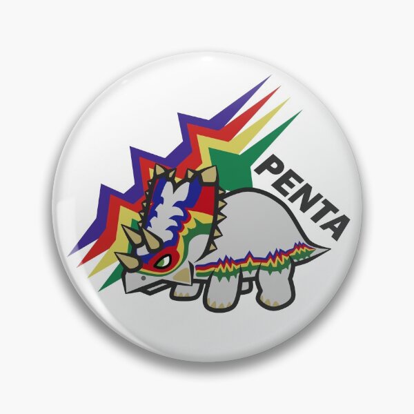 Item preview, Penta, fossil fighters pentceratops dinosaur designed and sold by IMPULSEimpact.