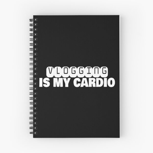 Item preview, Vlogging Is My Cardio Vlog Vlogger Themed T Shirt Merch designed and sold by PRINTS2HOT.