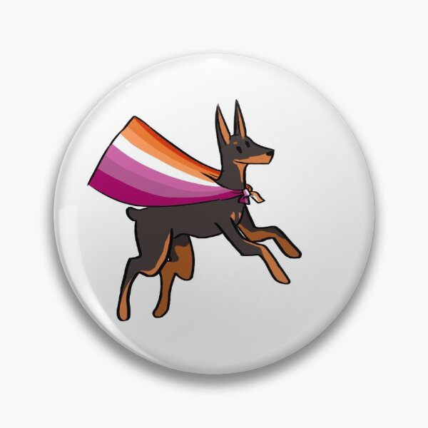 Item preview, Doberman Lesbian Flag designed and sold by Wasted-Senpai.
