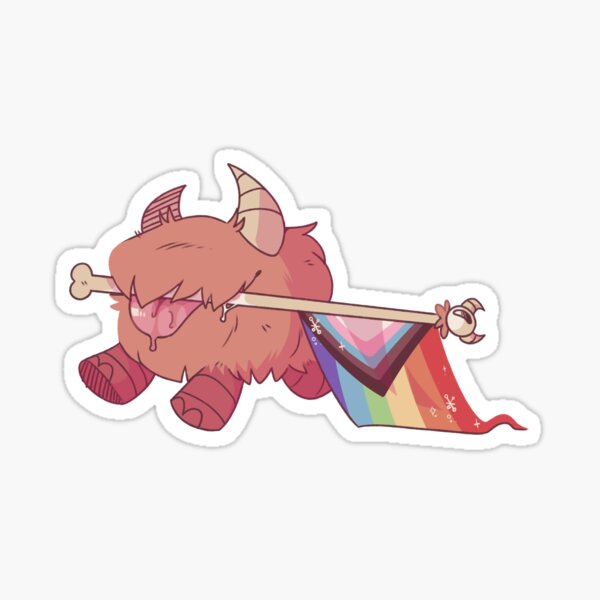 Item preview, Don't Starve- Chester / pride theme designed and sold by DrMedrick.