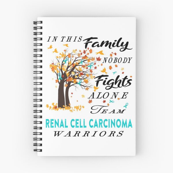 Item preview, In This Family No One Fight Alone Renal Cell Carcinoma Awareness ribbon tree designed and sold by radianen.