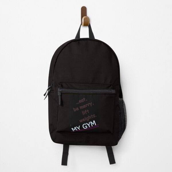 Item preview, MY GYM - eat be merry lift weights designed and sold by Crom1957.