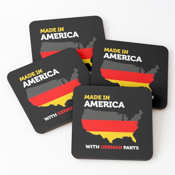 Item preview, Made In America With German Parts | Proud Immigrant designed and sold by smartrocket.