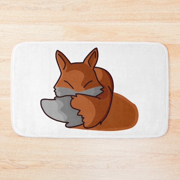 Item preview, Red fox sleeping on floor  designed and sold by WP-7824.