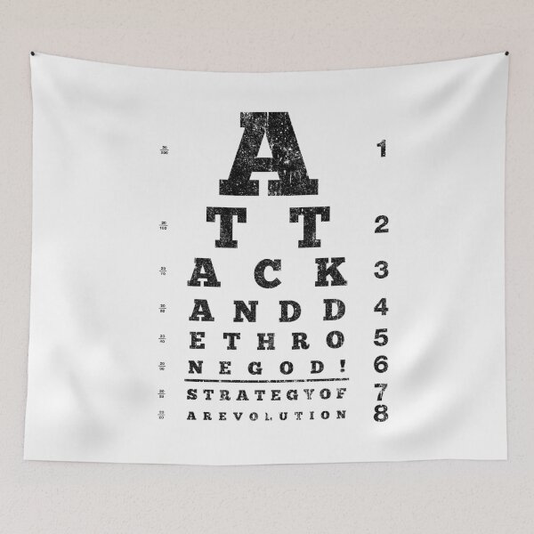 Item preview, Attack and Dethrone God (Variant) designed and sold by huckblade.