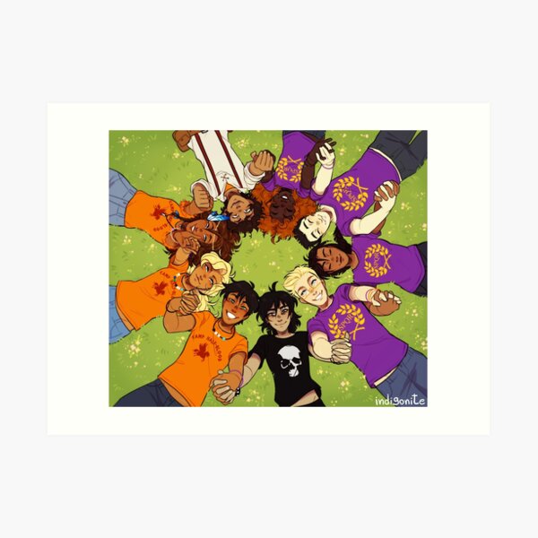 Olympus Heroes Art Print