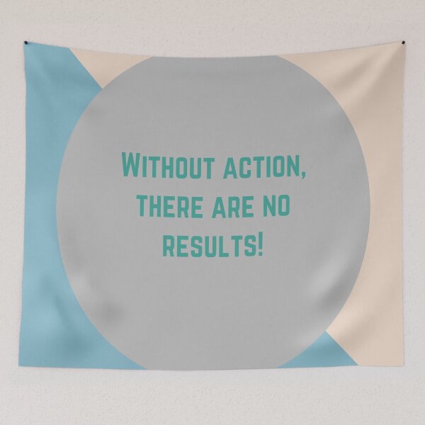 Item preview, Without Action, There Are No Results! Motivation designed and sold by ShaunSandhu.