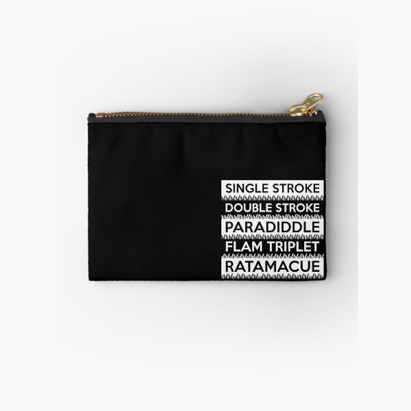 Item preview, Essential Drum Rudiments with Sticking (white text) designed and sold by Kendall Anderson.