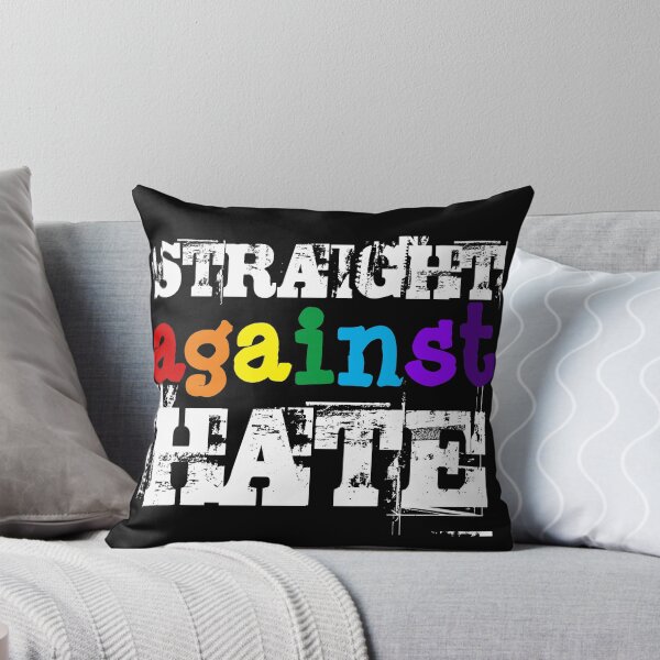 Item preview, Straight Against Hate LGBTQ Ally Gay Pride Month designed and sold by JapanBubble.
