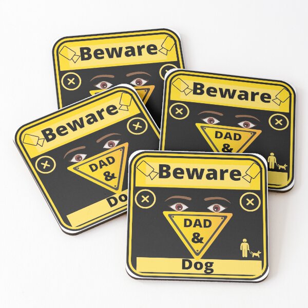 Item preview, Funny dad Warning Sign for fathers Day designed and sold by Ettevehs.
