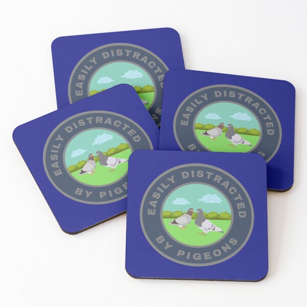 Item preview, Easily distracted by Pigeons designed and sold by fev-rocks.