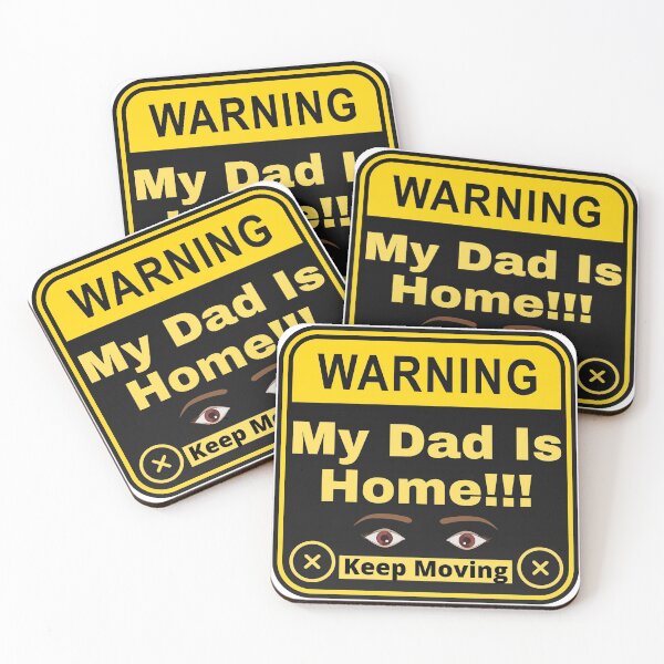 Item preview, Copy of Funny dad Warning Sign for fathers Day designed and sold by Ettevehs.