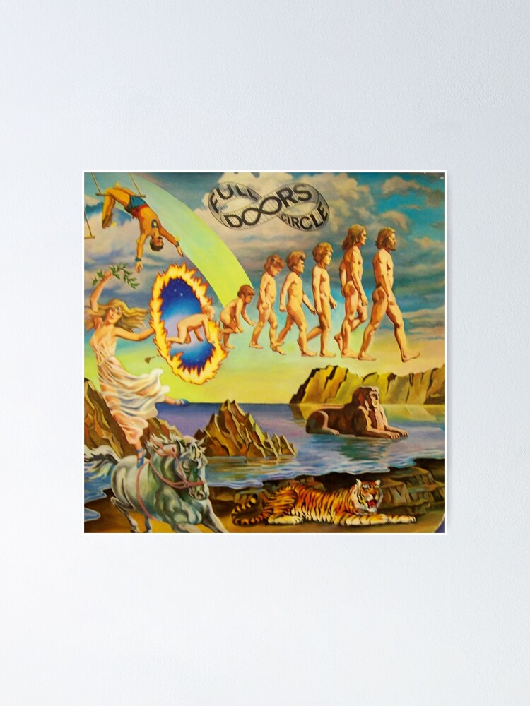 "Full Circle The Doors Album Music" Poster by donnalatisha Redbubble