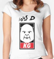 Tenacious D - Kyle Gass KG Tailliertes Rundhals-Shirt