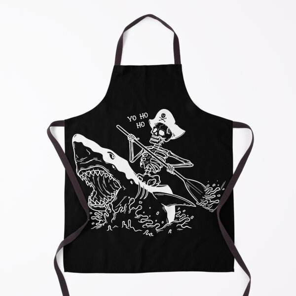 Item preview, Skeleton Pirate Riding Shark designed and sold by KingMasterStore.