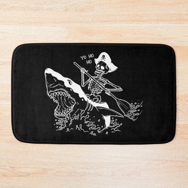 Item preview, Skeleton Pirate Riding Shark designed and sold by KingMasterStore.