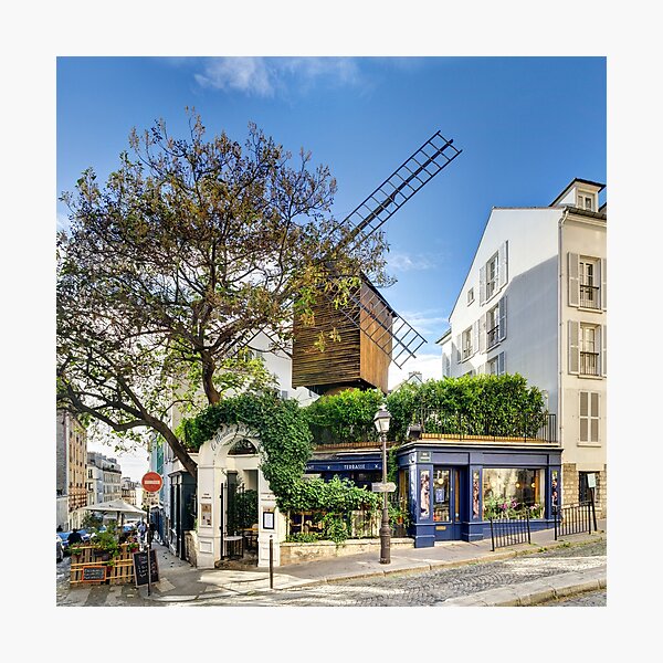 Le Moulin de la Galette Photographic Print