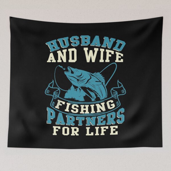 Item preview, Husband and wife fishing gift designed and sold by BrennaEirlys.