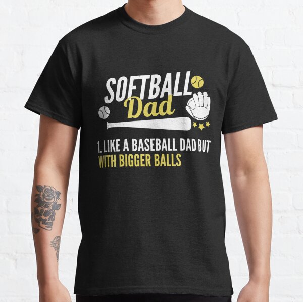 Dad Of Ballers Shirt Funny Baseball Softball Gift From Son Shirt - TeeUni