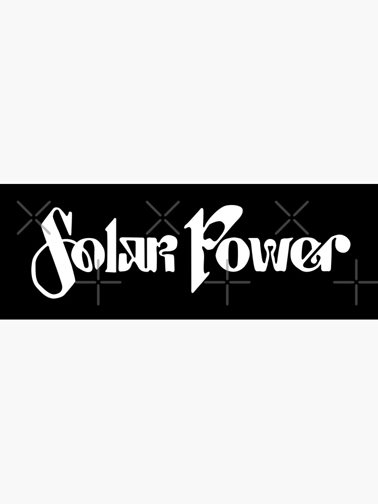 "Lorde - "Solar Power" White" Poster for Sale by JackAndTofu | Redbubble