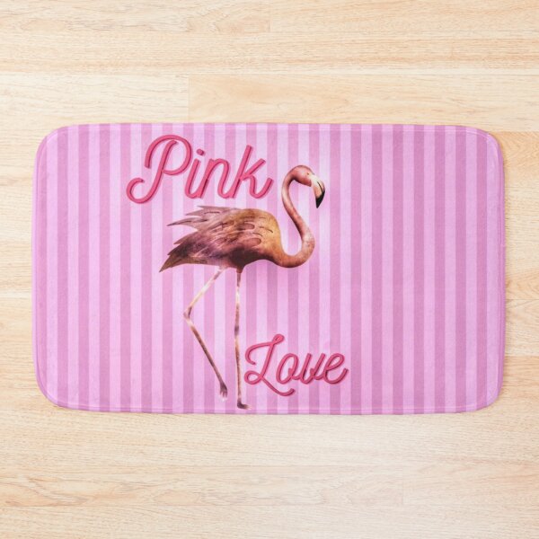 Item preview, love pink love flamingo on an amazing fond designed and sold by Mariocii.