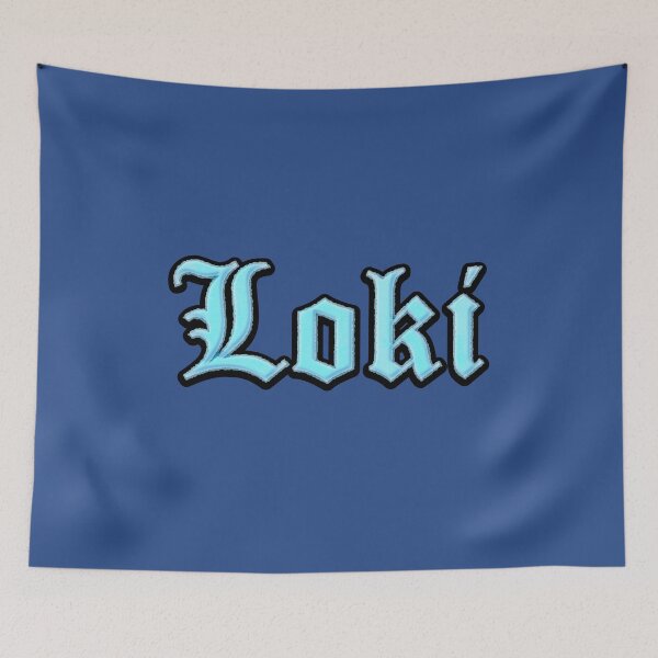 Item preview, frozen "loki" text. designed and sold by Luckydragon17.